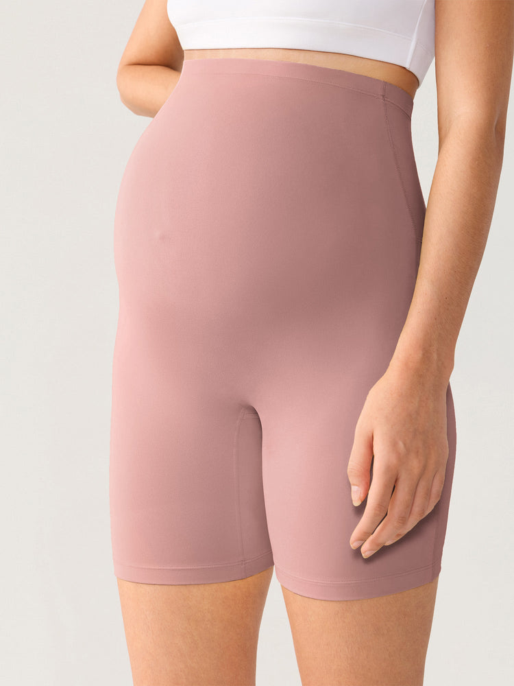 Fazo Store zwangerschapsshort met naadloos voorpand – 15 cm