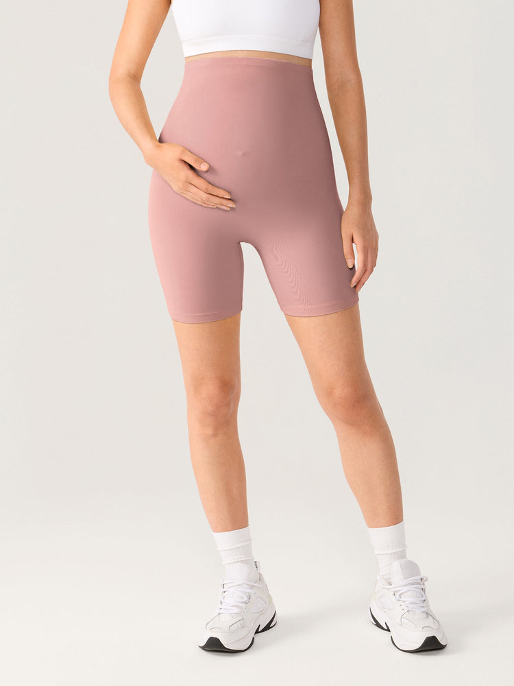 Fazo Store zwangerschapsshort met naadloos voorpand – 15 cm