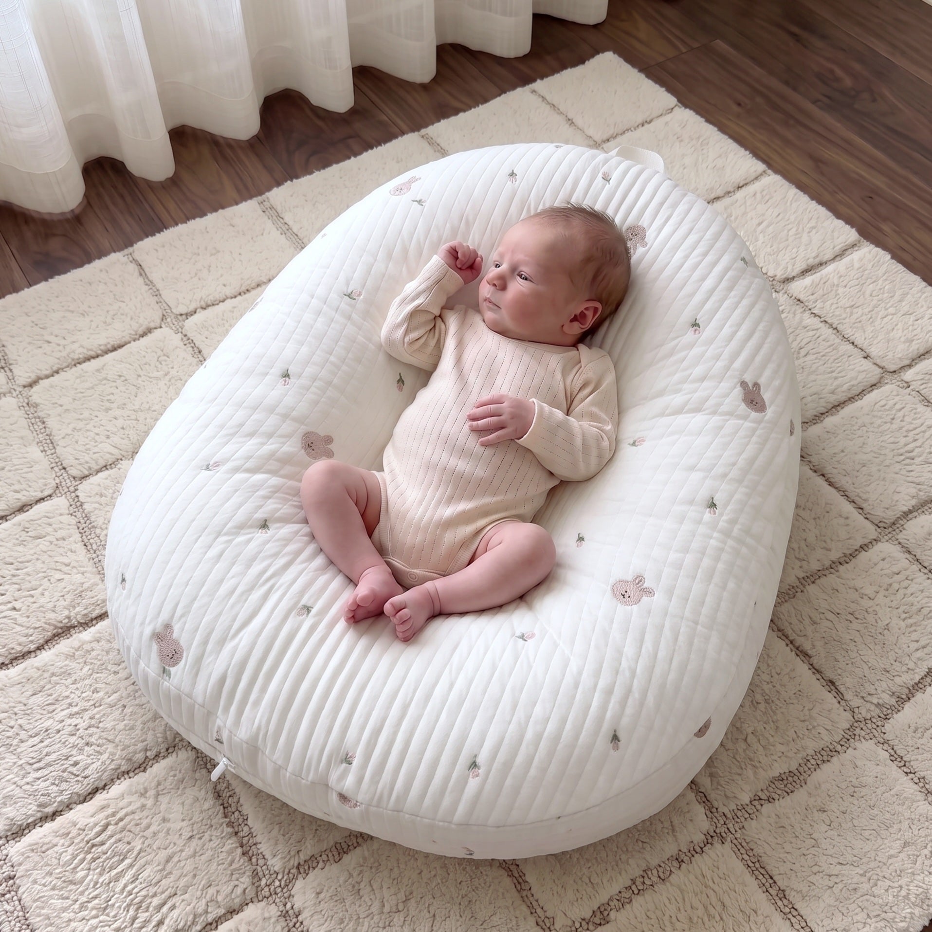 Little Manta Soft Nest Baby Lounger