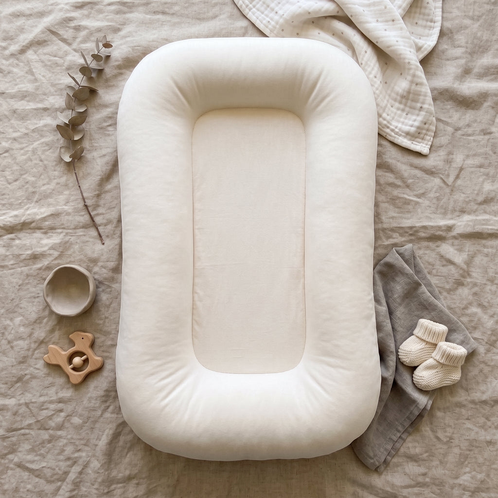 Little Manta Pastel Baby Lounger Nest