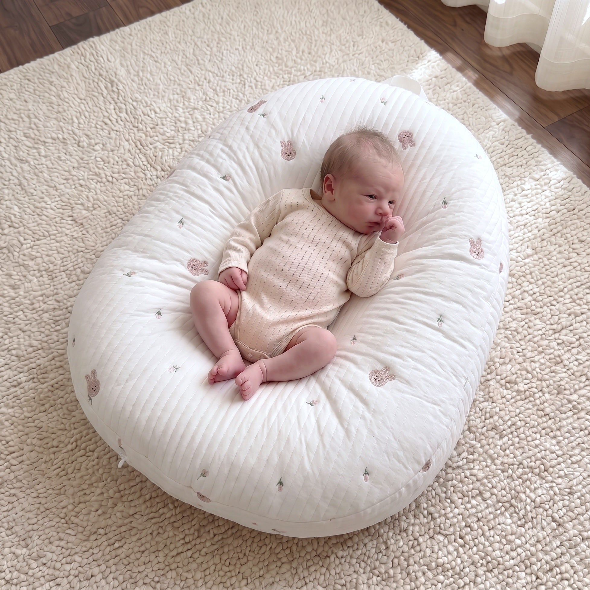 Little Manta Soft Nest Baby Lounger